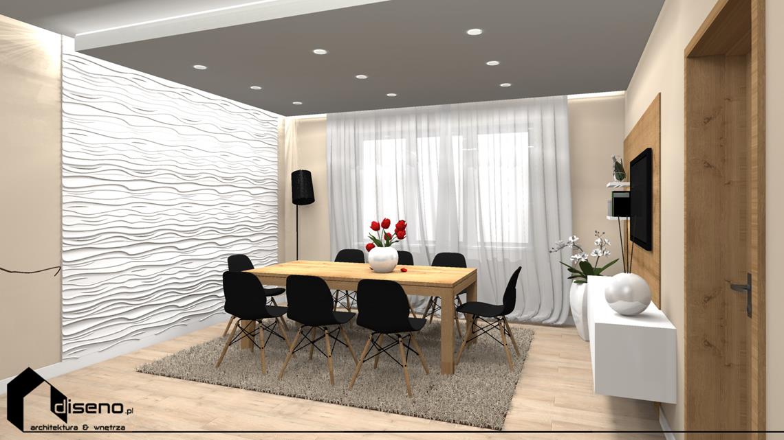 Projekt kuchni w Rzeszowie - aranżacja wnętrz diseno