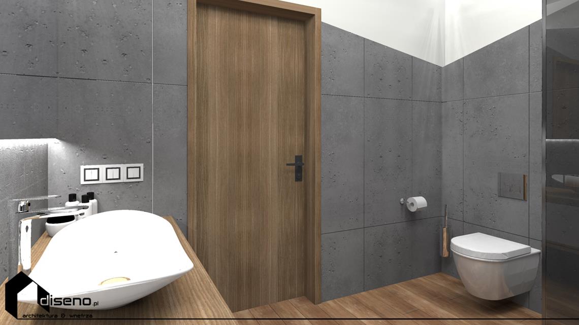 Aranżacja wnętrz domu jednorodzinnego w Rzeszowie - diseno