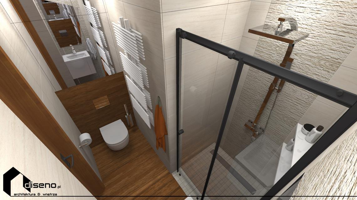 Aranżacja wnętrz domu w Lubaczowie - projekt diseno
